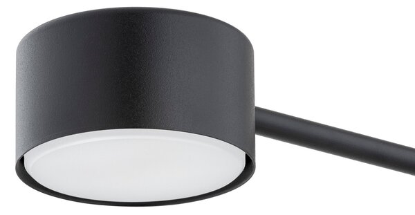 Lampadario a Sospensione in Acciaio GX53 MODUS 4 Nero 4xGX53