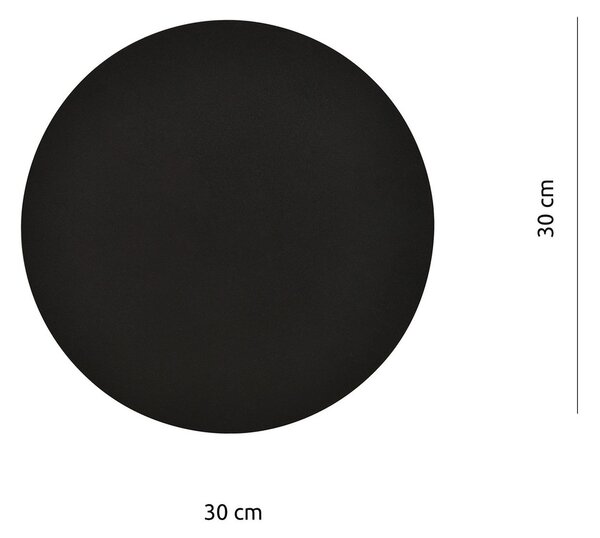 Applique da Parete in Acciaio FORM 2 Nero 2xG9