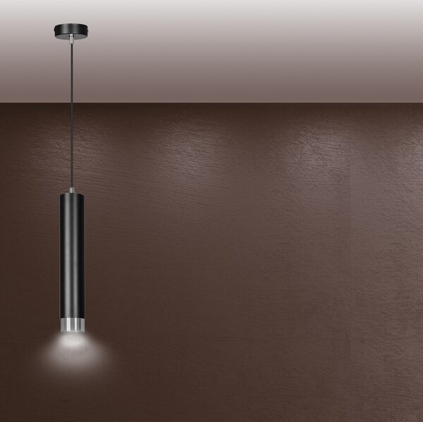 Lampada a Sospensione in Acciaio KIBO 1 GU10