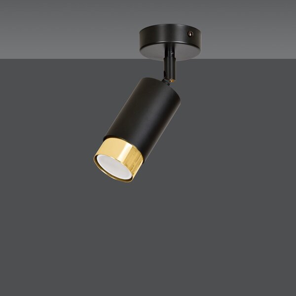 Lampada da soffitto e parete in Acciaio HIRO GU10