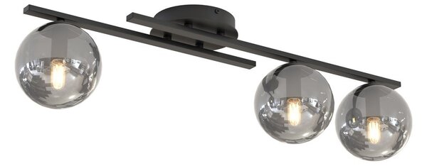 Lampada da soffitto in acciaio KAIRO 3 da interno 3xE14