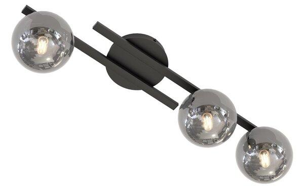 Lampada da soffitto in acciaio KAIRO 3 da interno 3xE14