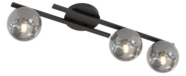 Lampada da soffitto in acciaio KAIRO 3 da interno 3xE14