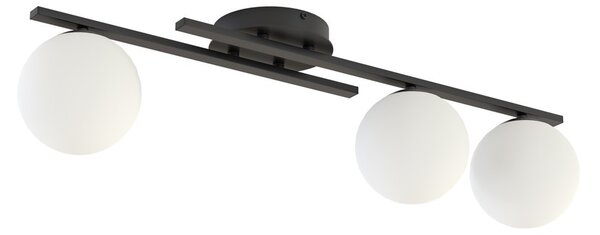 Lampada da soffitto in acciaio KAIRO 3 da interno 3xE14