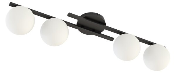 Lampada da soffitto in acciaio KAIRO 4 da interno 4xE14