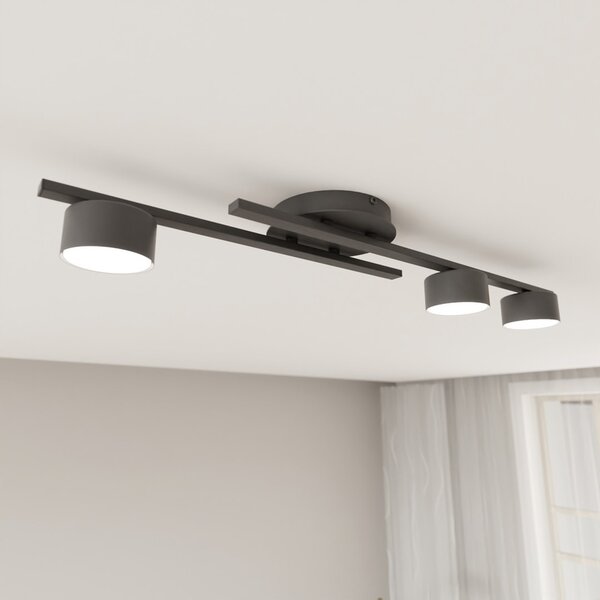 Lampada da soffitto in acciaio FRAGMENT 3 da interno 3xGX53