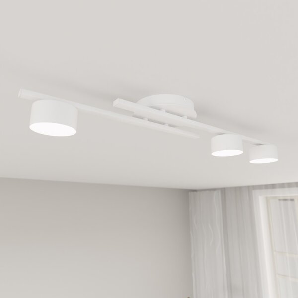 Lampada da soffitto in acciaio FRAGMENT 3 da interno 3xGX53