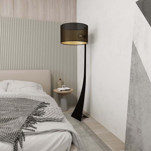 Lampada da Terra ESTRELLA LP1 in Acciaio E27