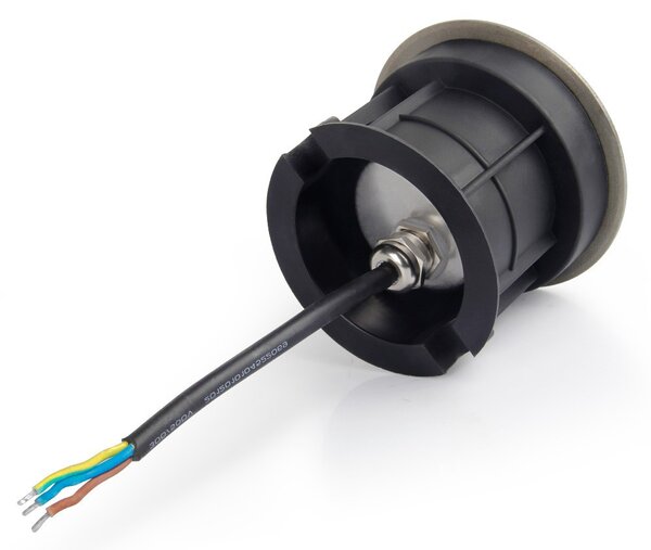 Faretto Segnapasso Interrato 5W RGB+CCT IP68 Acciaio INOX - Serie SYS Colore RGB+CCT