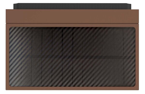 Applique LED Solare Minimal Corten con Sensore di Movimento Colore Bianco Naturale 4.000K