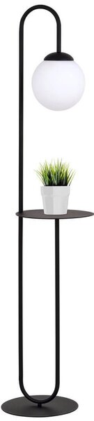 Lampada da terra in acciaio BARI LP1 E14 da interno