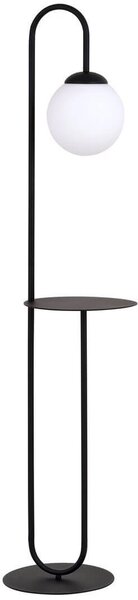 Lampada da terra in acciaio BARI LP1 E14 da interno
