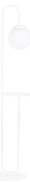 Lampada da terra in acciaio BARI LP1 E14 da interno