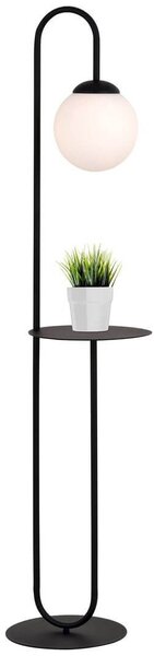 Lampada da terra in acciaio BARI LP1 E14 da interno