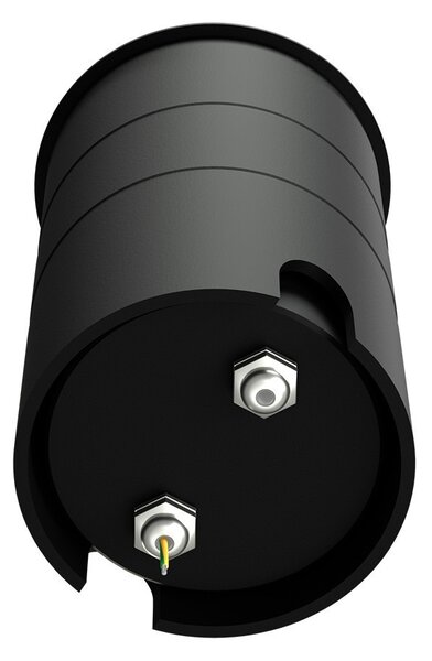 Faro Carrabile GU10 IP67 Orientabile INOX 304 Doppio Pressacavo - Antracite