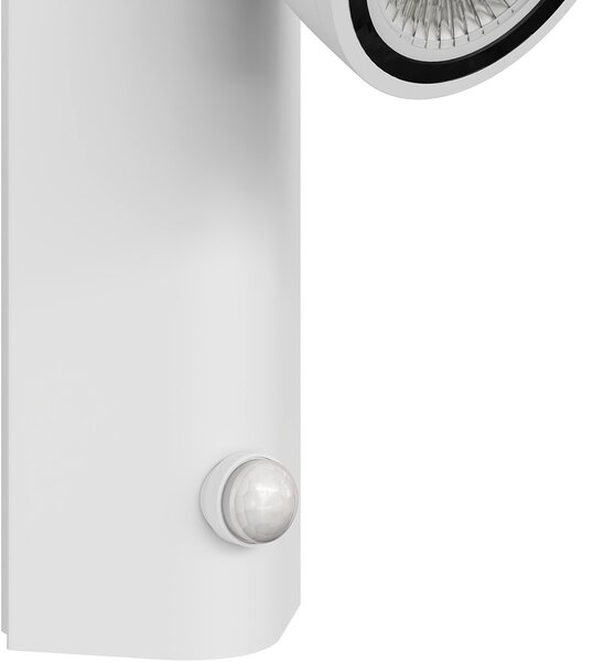 Applique da Esterno GU10 IP65 con Sensore Movimento AXIS - Bianca