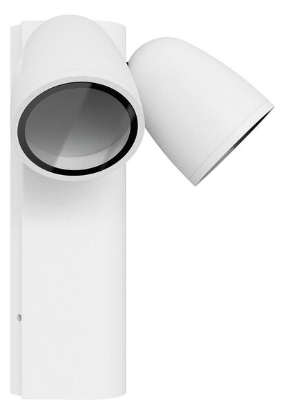 Applique da Esterno Orientabile IP65 2xGU10 serie AXIS - Bianca