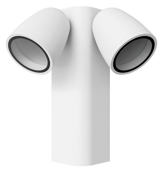 Applique da Esterno Orientabile IP65 2xGU10 serie AXIS - Bianca