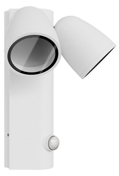 Applique da Esterno IP65 2xGU10 con Sensore movimento AXIS - Bianca