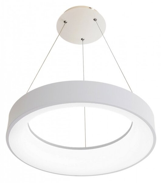 Ecolite Bianco apparecchio a sospensione LED rotondo 40W con DO WMKL02R-40W/LED-BI