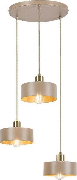 Rabalux 72143 - Lampadario a sospensione su cavo TISANDRA 3xE27/25W/230V