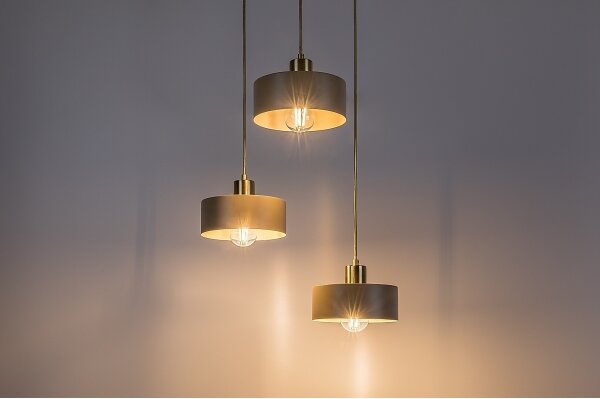 Rabalux 72143 - Lampadario a sospensione su cavo TISANDRA 3xE27/25W/230V