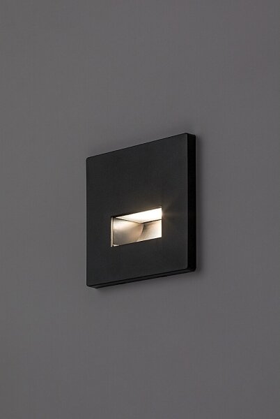 Rabalux 77195 - Lampada LED per scale LUNCA LED/1W/230V 3000/4500/6500K nera