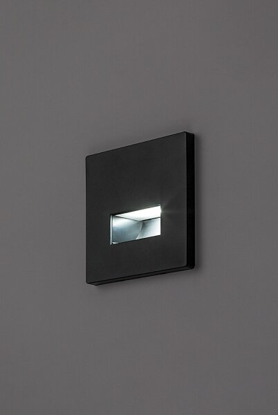 Rabalux 77195 - Lampada LED per scale LUNCA LED/1W/230V 3000/4500/6500K nera