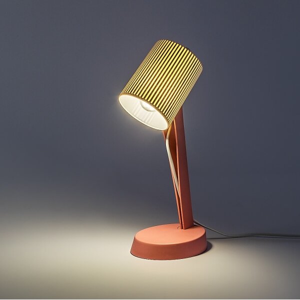 Rabalux 74088 - Lampada da tavolo SOLVET 1xE14/11W/230V rosa