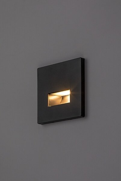 Rabalux 77195 - Lampada LED per scale LUNCA LED/1W/230V 3000/4500/6500K nera