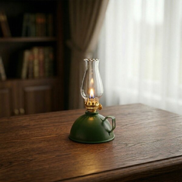 Brilagi - Lampada a petrolio MERLIN verde