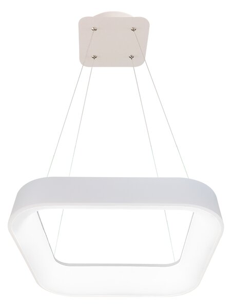Ecolite Bianco apparecchio a sospensione LED quadrato 40W con DO WMKL02S-40W/LED-BI