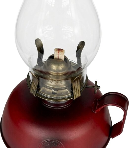 Brilagi - Lampada a petrolio MERLIN rossa