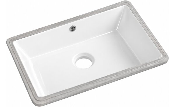 Mexen Venus lavabo sottopiano 54 x 35 cm, bianco - 25415400