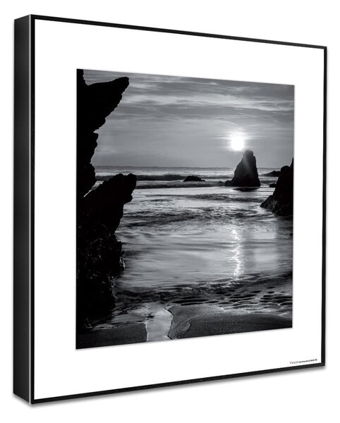 Quadri in set di 4 30x30 cm Silence by the Water