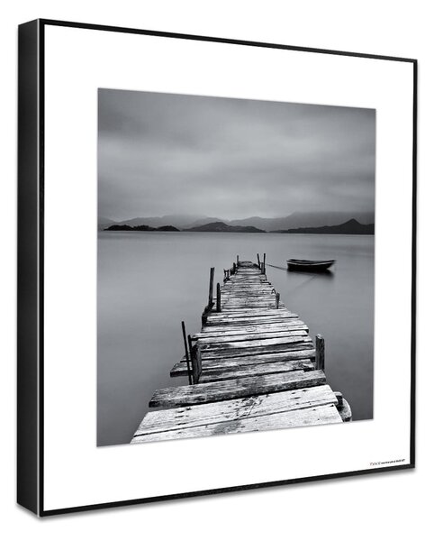 Quadri in set di 4 30x30 cm Silence by the Water