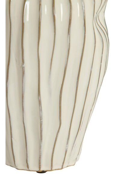 Vaso color crema in ceramica (altezza totale 30 cm) Vechhia – Light & Living