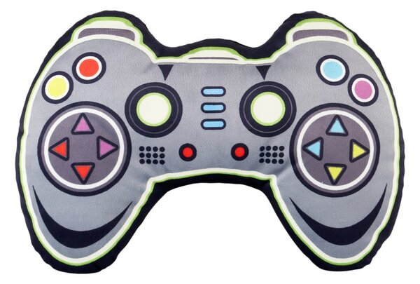 Cuscino per bambini con effetto luminoso in micropush Game Over - Catherine Lansfield