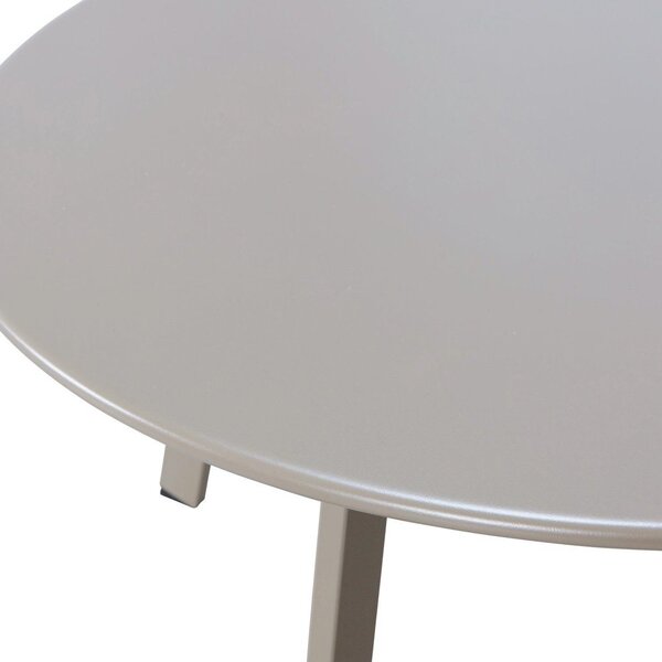 Tavolino da giardino rotondo in metallo ø 70 cm Fer – WOOOD