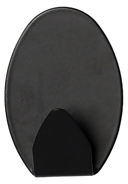 Set di ganci senza foratura color nero opaco in metallo 4 pz Fixeo – douceur d'intérieur