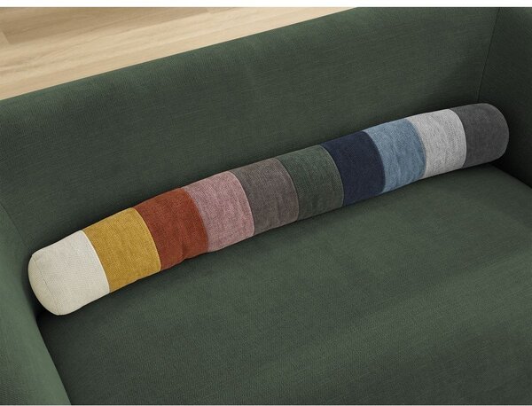 Divano verde con rivestimento in ciniglia 160 cm Celine – Bobochic Paris