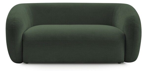 Divano verde con rivestimento in ciniglia 160 cm Celine – Bobochic Paris
