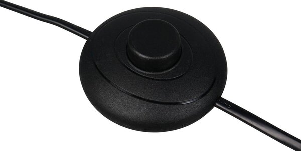 Reality Leuchten Lampada da terra Neralo, Alluminio / Grigio / Zincato, Soggiorno / Sala da pranzo, Metallo, Lampada da terra