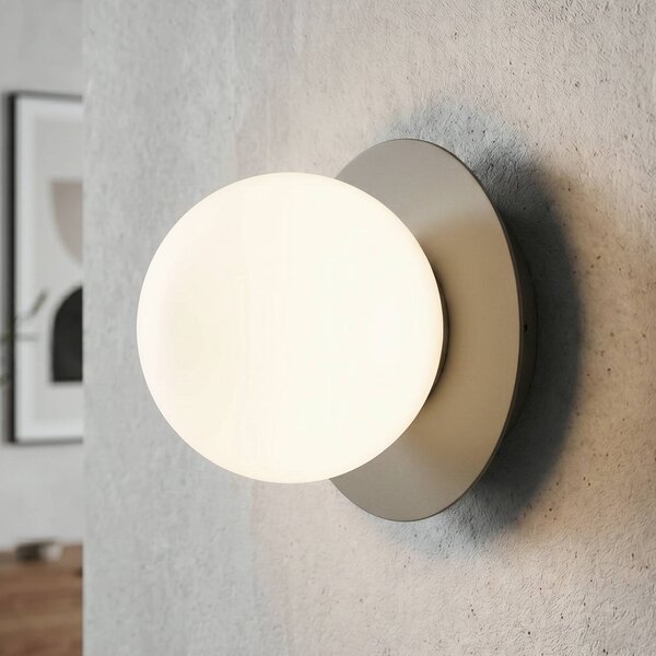 Applique da parete Minerva EMIBIG LIGHTING, dimmerabile, Crema / Ambra, Soggiorno / Sala da pranzo, Vetro, Moderno, Applique
