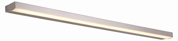 Applique lineare a LED TRIO cromata 10 W, luce calda 518 lm, metallo, dimensioni: 2,8 x 89 x 6,1 cm, IP44, Maxlight