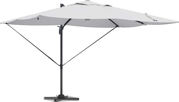 Ombrellone Sabbia 351 x 250 x 253 cm Poliestere e Alluminio