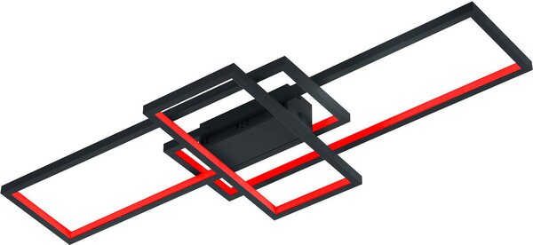 THIAGO lampada da soffitto moderna a LED integrato antracite Trio 652610342