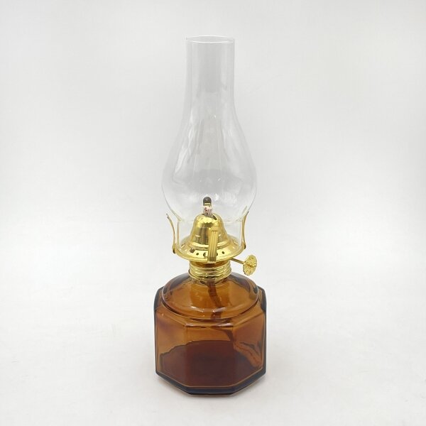 Brilagi - Lampada a petrolio MERLIN arancione