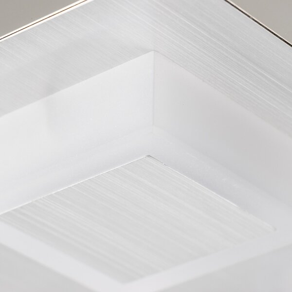 Plafoniera LED 4xLED/5W/230V 3000K 28x28 cm cromo satinato