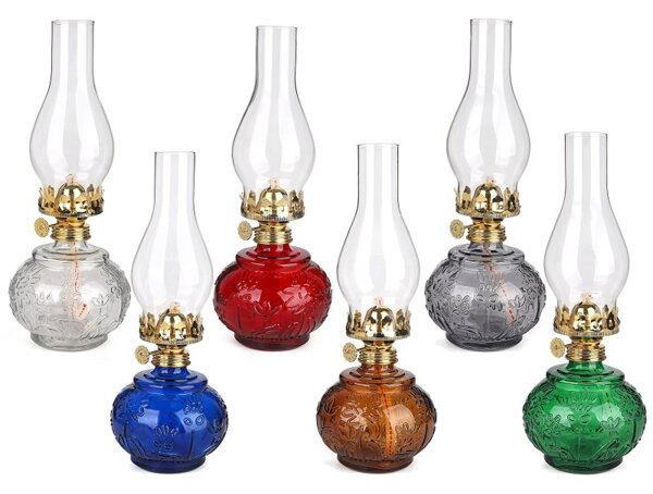 Brilagi - Lampada a petrolio MERLIN trasparente
